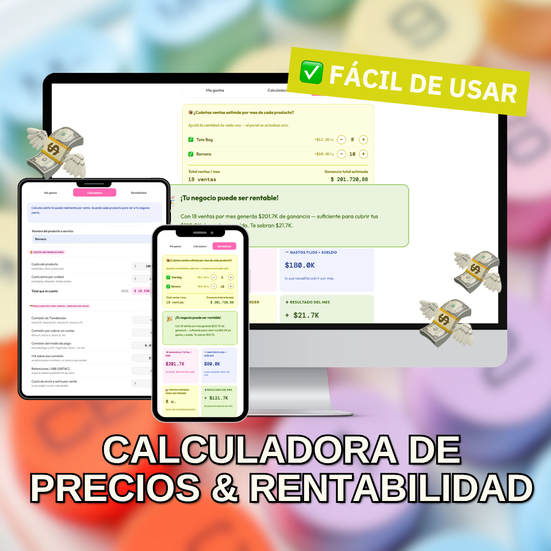 CALCULADORA DE COMISIONES, PRECIOS & RENTABILIDAD