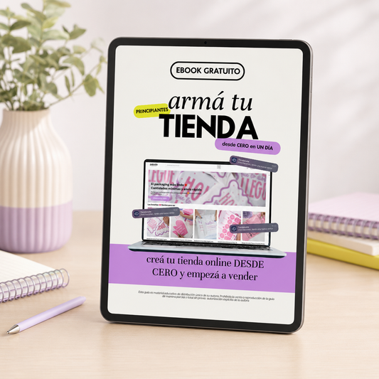 Creá tu tienda online DESDE CERO - EBOOK GRATUITO